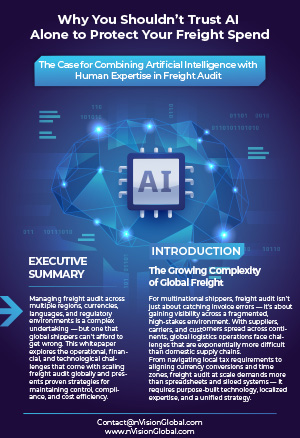 Why You Shouldn’t Trust AI Alone to Protect Your Freight Spend2